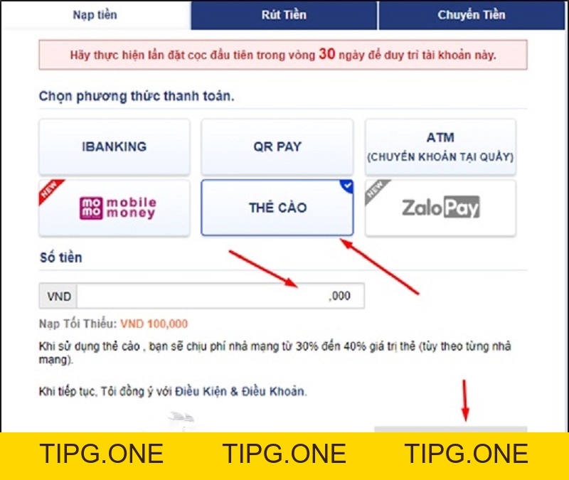 Nạp Tiền Sbobet - Sbobet