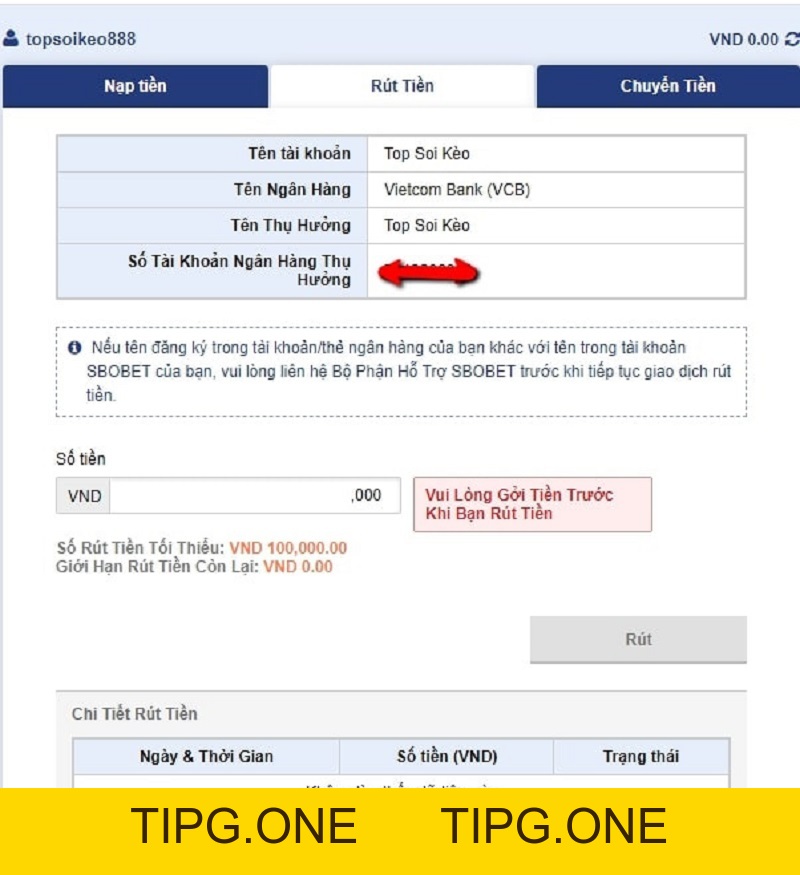 Rút Tiền Sbobet - Sbobet